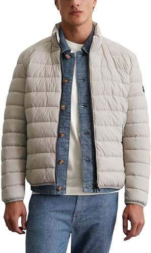 Marc OߴPolo Herren Steppjacke mit Stehkragen Regular Fit, Grau (Dapple Gray), XXL