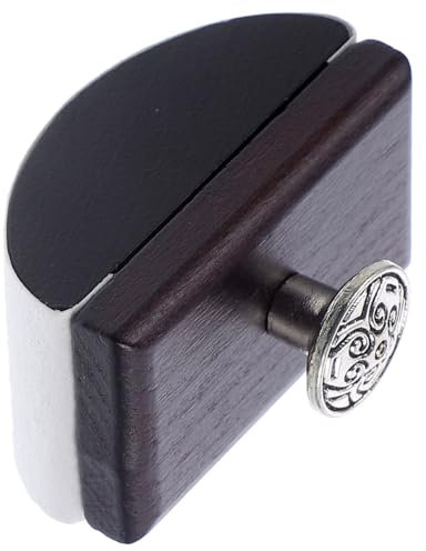 NUOBESTY Tragbares Löschwerkzeug Mit Holzgriff Und Schnelltrocknender Tinte Für Büro Und Schule Tintenabsorbierender Stempel Holz-TintenlöScher