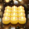AMAGIC 24 Pack Flicker Bright LED Tea Lights, Electric, Last 100 Hours +, Battery Operated for Table Centrepieces, Living Room Decortion