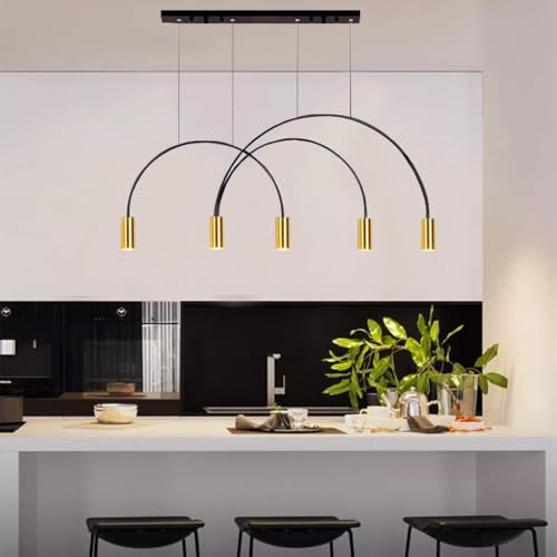 Trutipon Moderne Kronleuchter LED Pendelleuchte Dreifarb Dimmer Eisen Kunst Esstisch Dachsauge E27 Schwarz Kreativ Zweig Deckenleuchte Esszimmer Wohnzimmer Küche Beleuchtung