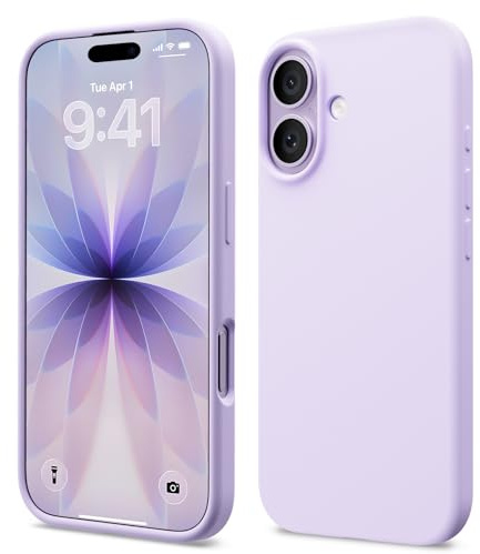 ACRONIX für iPhone 17 Hülle Dünn Silikon - Lavendel | Premium Flüssigsilikon, dünne Handyhülle, weich und griffig, tolle Haptik, stoß- und kratzfest, große Farbauswahl
