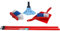 Theo Klein 6706 Vileda Wischmop Set | Mit Wischmop, Besen und Kehrset | Im beliebten Vileda-Design | Maße: 22,5 cm x 15 cm x 61 cm | Spielzeug für Kinder ab 3 Jahren