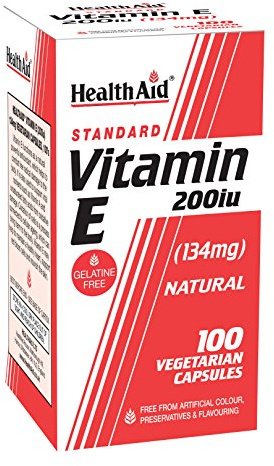 HealthAid Vitamin E 200iu, 100 Vegicaps
