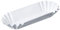 500 Plain White Paper Trays for Hot Dogs/Fudge Puppies/Corn Dogs