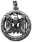 Germanenwappen Anhänger (Kettenanhänger in Silber) | 925 Sterling Silber Veredelung