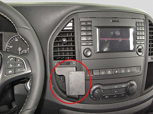 Brodit | ProClip Fahrzeughalter 855197 | Made IN Sweden | Mittelbefestigung | für linkslenkende Fahrzeuge | passt Gerätehalter