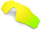 HKUCO Mens Compatible/Replacement Lenses For Oakley Radar EV Path Sunglasses 24K Gold Polarized