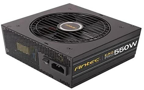 Antec ea550g pro-ec 550 W ATX schwarz Einheit Netzteil Energie – Einheiten Netzteil Energie (550 W, 100 – 240, 50 – 60, aktiv, 110 W, 504 W)