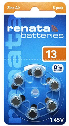 Renata (Maratone) Lot de 60 piles auditives Taille 13