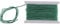 WedDecor Nylon String Trim Cord 1.2mm Paracord Satin Braided Twisted Synthetic Rattail Cords for Chinese knot Beading Jewellery making Macrame, Green, 10 meters
