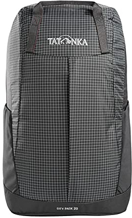 Tatonka Rucksack City Pack 20l - Leichter Daypack aus recycelten Materialien - 20 Liter Volumen (titan grey)
