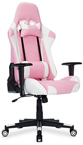 IntimaTe WM Heart Silla Gaming 001, Madera, Rosa, 68W59D124-132cmH