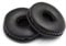 Ersatz-Ohrpolster aus Leder, Ersatz-Ohrpolster, passend für Universal-Durchmesser 55 mm, Schwarz, 1 Paar