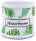printplanet® - Blumentopf mit Namen oder Text selbst gestalten - Pflanztopf Bedrucken - Motiv: Palmenblätter