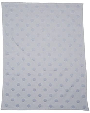 David Fussenegger [W0724] [W2023/02] Kids Baumwolldecke Punkte hellblau, 90x70 cm