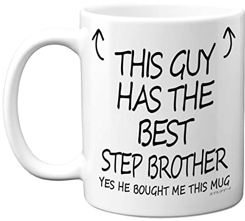 Stuff4 Tasse mit Aufschrift This Guy Has The Best Step Brother
