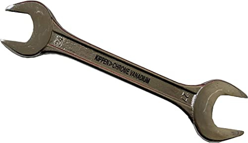 Kippen 1038L1 - Clé à fourche double 24 x 27 mm en acier chromé