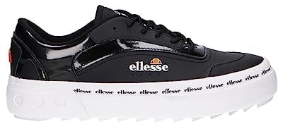 Ellesse Sportschuhe für Damen 613680 ALZINA LTHR AF BLK-BLK-WHT Schuhgröße 40 EU