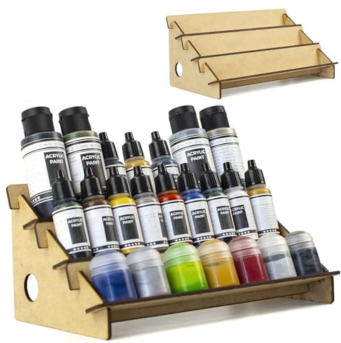 PROSCALE Vallejo Citadel Vallejo Citadel Stand Organizer Display Kit for Warhammer Model Making Models (U Stand)