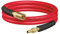 DEWENWILS 3/8 Inch x 6FT Hybrid Air Hose 300 PSI, Heavy Duty Air Compressor Hose with 1/4 Industrial Quick Coupler Fittings, Flexible and Kink Resistant Air Hose (Red)