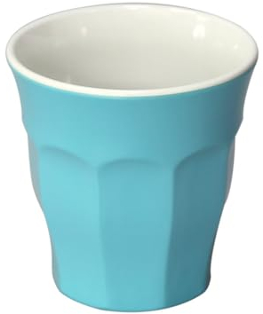 Garcia de Pou 10 Unidades - Vasos Apilables 'Asami Ware' 295 Ml Ø 8,8X9 Cm Azul Celeste Melamina