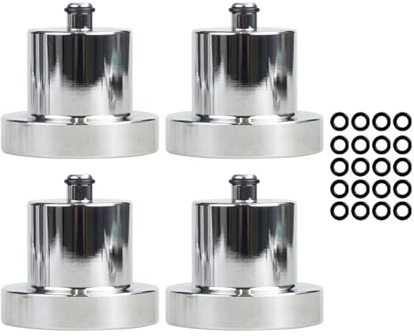 YIGZYCN 1 Pack/4 Pack Hebe Pad Für R1T 2022-2024 Pucks Boden Metall Hebepunkt Adapter Ersatz Einfach Zu Bedienen Hebebühne Verlängerung