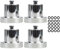 YIGZYCN 1 Pack/4 Pack Hebe Pad Für R1T 2022-2024 Pucks Boden Metall Hebepunkt Adapter Ersatz Einfach Zu Bedienen Hebebühne Verlängerung