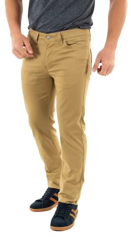 Levi's Men's 511 Slim Jeans, Harvest Gold Sorbtek, 33W / 34L