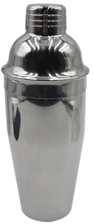 NUZAMAS 304 Stainless Steel Cocktail Shaker Set 25 oz/750ml Cocktail Shaker Bottle Martini Shaker Shaker Cup Cocktail Kit for Home Bar Parties