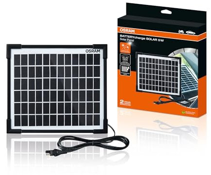 Osram BATTERYcharge Solar 5W - Mainteneur de batterie solaire