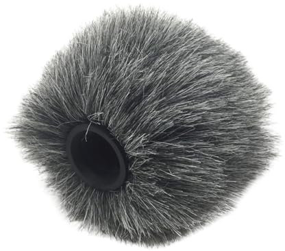 OFFSCH 2pcs Camera Accessory Mic Protector Microphone Cover Furry Windscreen Muff