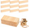 YIZWINS 30 PCS Holzklötzchen Zum Basteln, 100 x 20 x 7 mm Holzbausteine, Bastelklötze, Klötzchenmann, Holzleisten, Stäbchen, Bastelholz für DIY-Projekte und Dekoration, Bau und Verkleidung