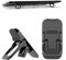 CENCERY Lot de 2 rehausseurs de clavier pour ordinateur portable, pieds de clavier, support de clavier double (noir)