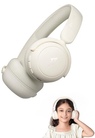1MORE HQ20 Kids Headphones Wireless, 75/85/90dB Volume Limited, 65H Playtime, Bluetooth 5.3, Built-in Mic, Foldable Over Ear Headphones for Childrens/Tablet/Phone/PC/School/Travel