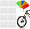 Yeria Speichenreflektoren Set [96 Stück] – StVZO zugelassen – 360° Sichtbarkeit – Reflektoren für Speichen – Einfache Montage ohne Werkzeug – Für Fahrrad, MTB, Rennrad & Kinderfahrrad