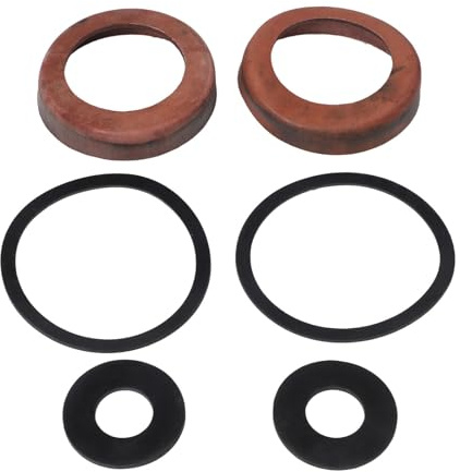 Ensemble de joints de rechange en cuir pour pompe manuelle de type 90, 2 couvercles et 4 anneaux O, pour pompe de jardin