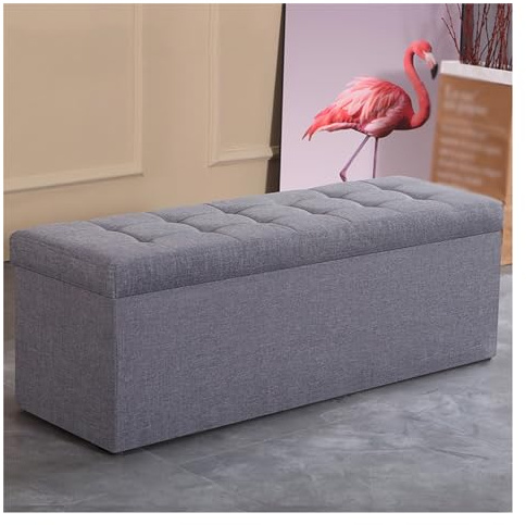 WDSOPK Entryway Shoe Rack Bench Sofa Stool With Storage Cabinet Rectangular Design Can Also Serve As Bed End Stool Fits Room Perfectly Comfortable To Sit On Ideal For Home Use 1（B-S 70cm）