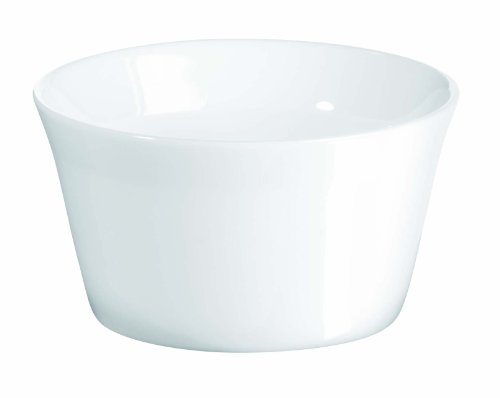 ASA ASA52000017 250°C Mini Soufflé-Schale, rund mit Deckel, Porzellan, weiß, Ø 5 cm, 52000017