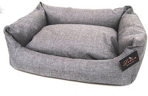 Lebon Hundebett Mino 80 x 55 cm grau