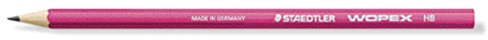 Bleistift WOPEX HB pink 100% PEFC