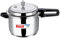 Vinod 18/8 Stainless Steel Pressure Cooker Outer Lid 10 Litre,Unique Sandwich Bottom Cooker, Induction and Gas Base
