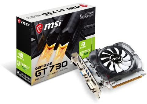 MSI GeForce GT 730 Fermi DDR3 128-bit 2GB DirectX 12 (N730 2GD3V3)