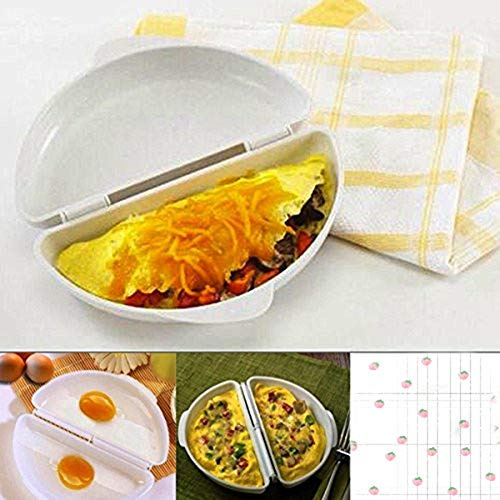 Dos Huevos Microondas Tortilla Cocina Pan Para Microondas Cocina Tortilla De Huevo Steamer