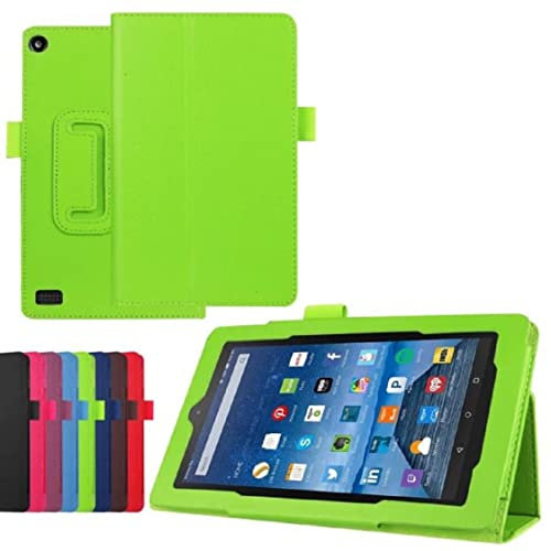 Amazon Fire 7 case, Saturcase PU in pieghevole Folio stand custodia cover per Amazon Kindle Fire 7 Tablet (17,8 cm display HD – 2015 Release)