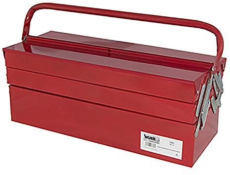 Wurko TT5720 Caja para Herramientas, Rojo, 55 cm