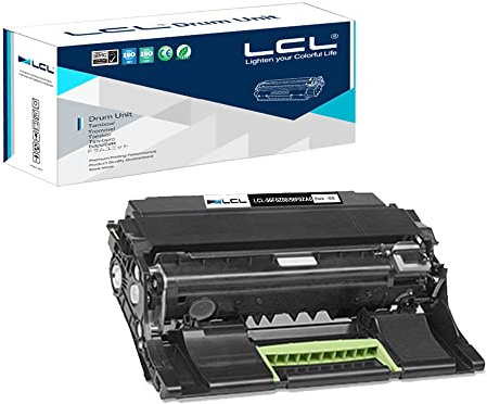 LCL Kompatibel Trommel 56F0Z00 56F0ZA0 (1 Schwarz) Ersatz für Lexmark B2338dw B2442dw B2546dn B2650dn MS321dn MS421dn MS421dw MS521dn MS621dn MS622de MX321adn MX321adw MX421ade MX521de MX521ade