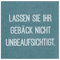 [SA2025/08] Cocktailserviette 25x25cm, Lassen sie ihr Gebäck.. blau