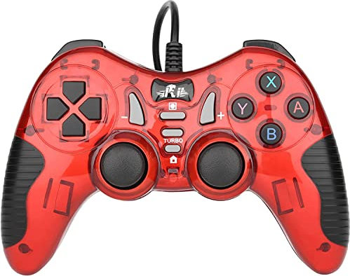 RII Gaming GP500 Gaming Padi Controller für Playstation 3, Windows PC, Android, Raspberry Pi, Smart TV, Fire TV
