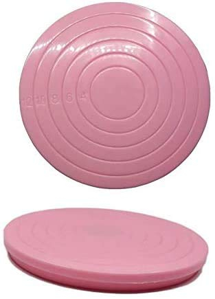Mesa giratoria para decoración de galletas, 5.5 pulgadas, mini soporte giratorio para decoración de tartas, soporte giratorio de 360 grados