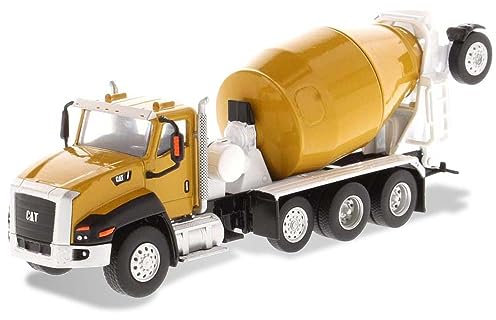 Diecast Masters 85632 - Camion Caterpillar avec bétonnière CT660, échelle 1:64, à partir de 8 Ans
